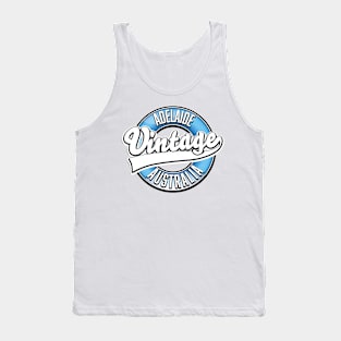 Adelaide australia vintage style logo Tank Top